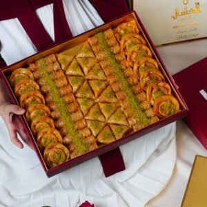 بوكس ذهبي فاخر حجم كبير (56قطعة)