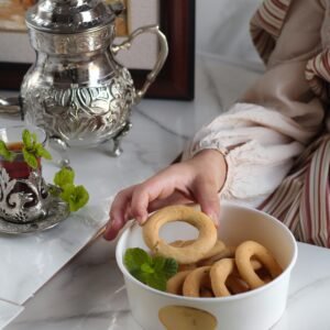 حافظة كعك حلو (10قطع)